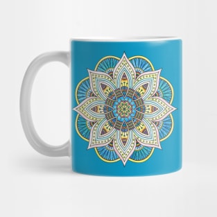 Peacock mandala Mug